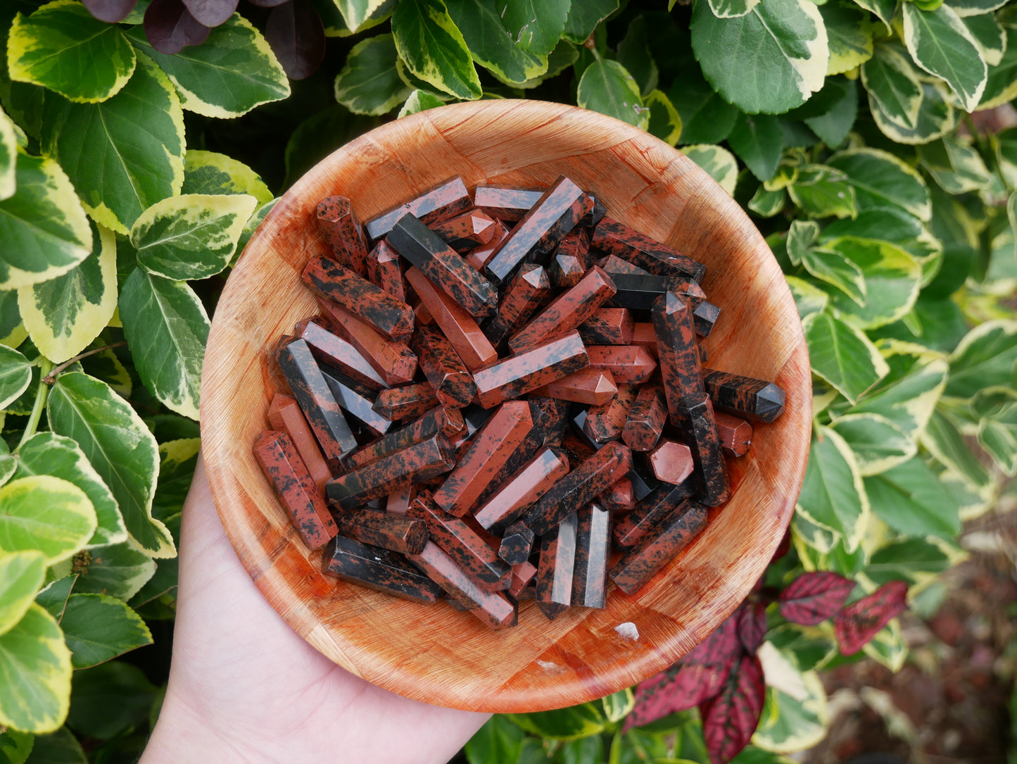 Mahogany Obsidian Points