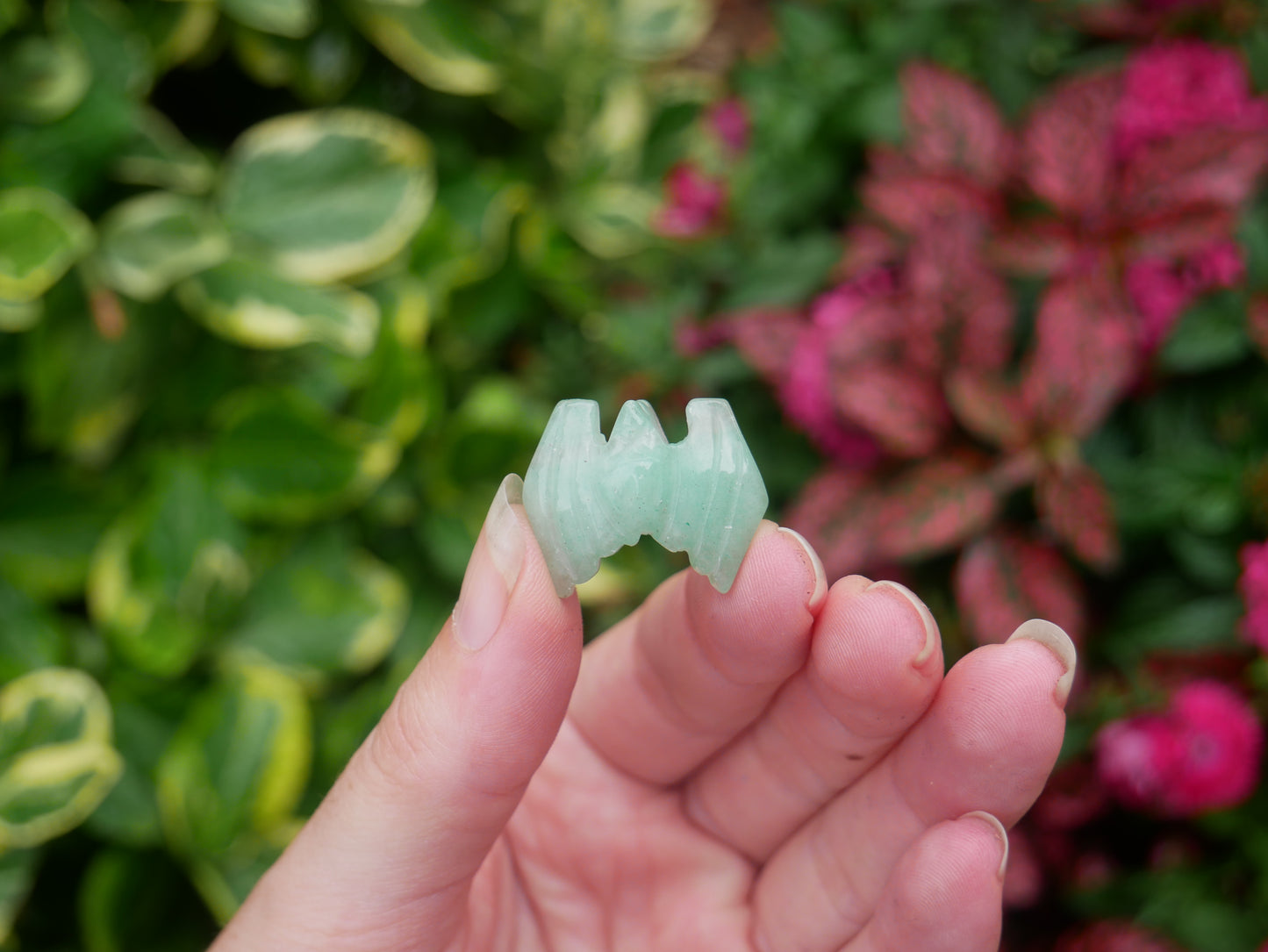 Green Aventurine Bat - Spirit Animals