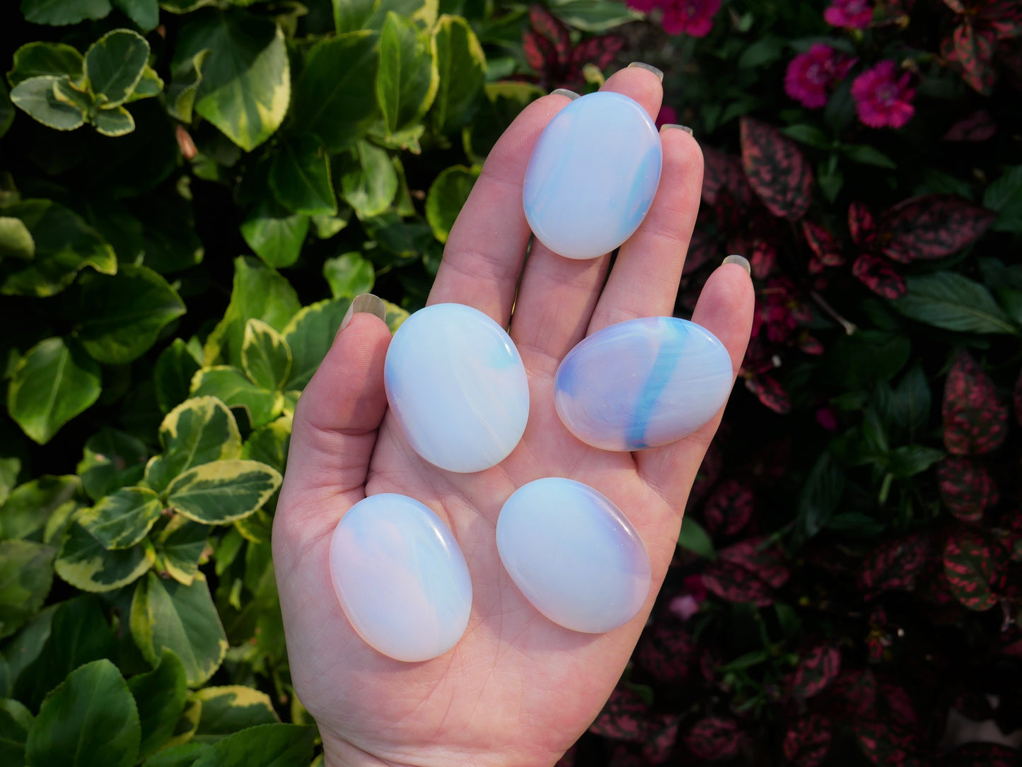 Opalite Worry Stones
