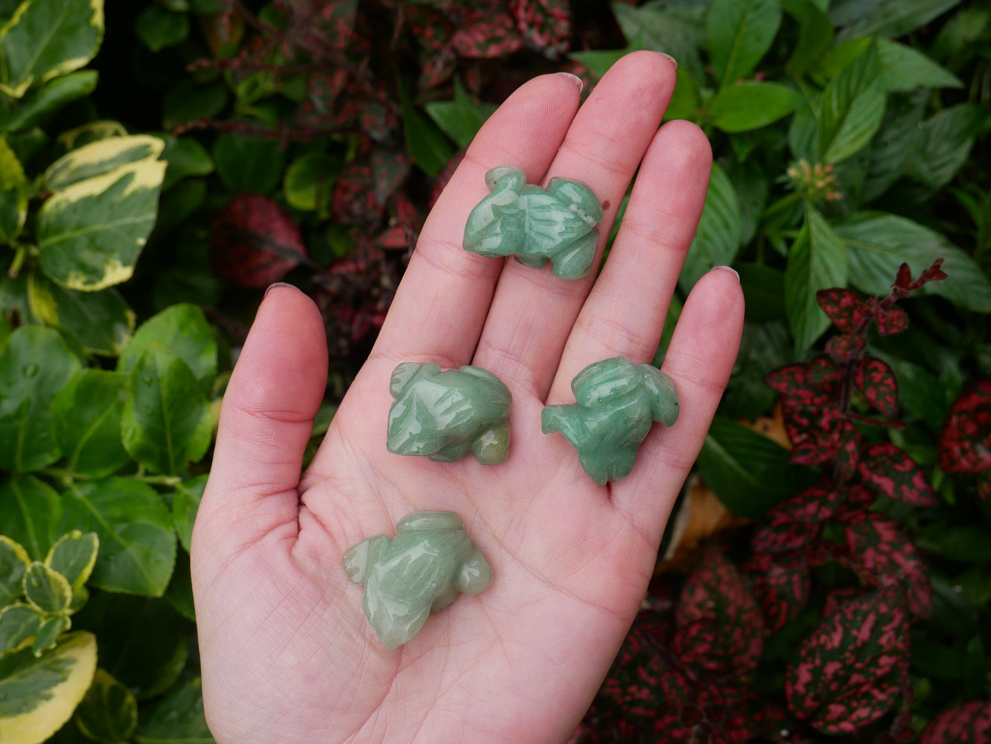 Green Aventurine Frog - Spirit Animals