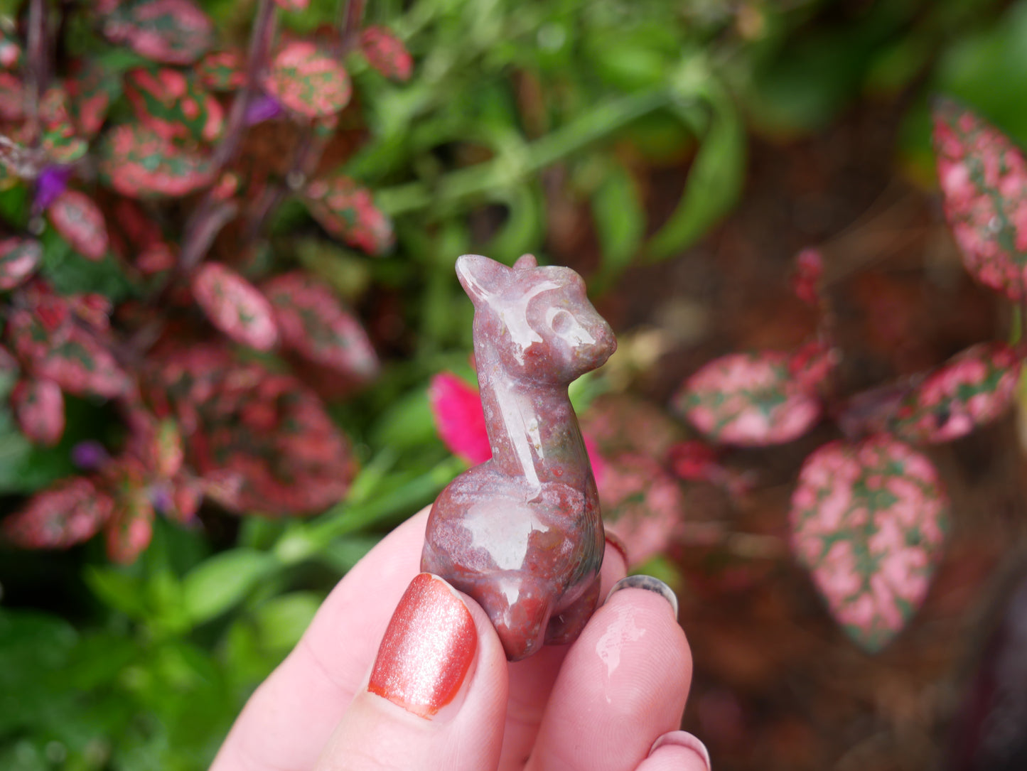 Ocean Jasper Alpaca Llama - Spirit Animals