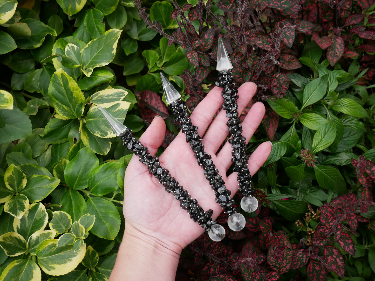 Black Tourmaline Healing Wands