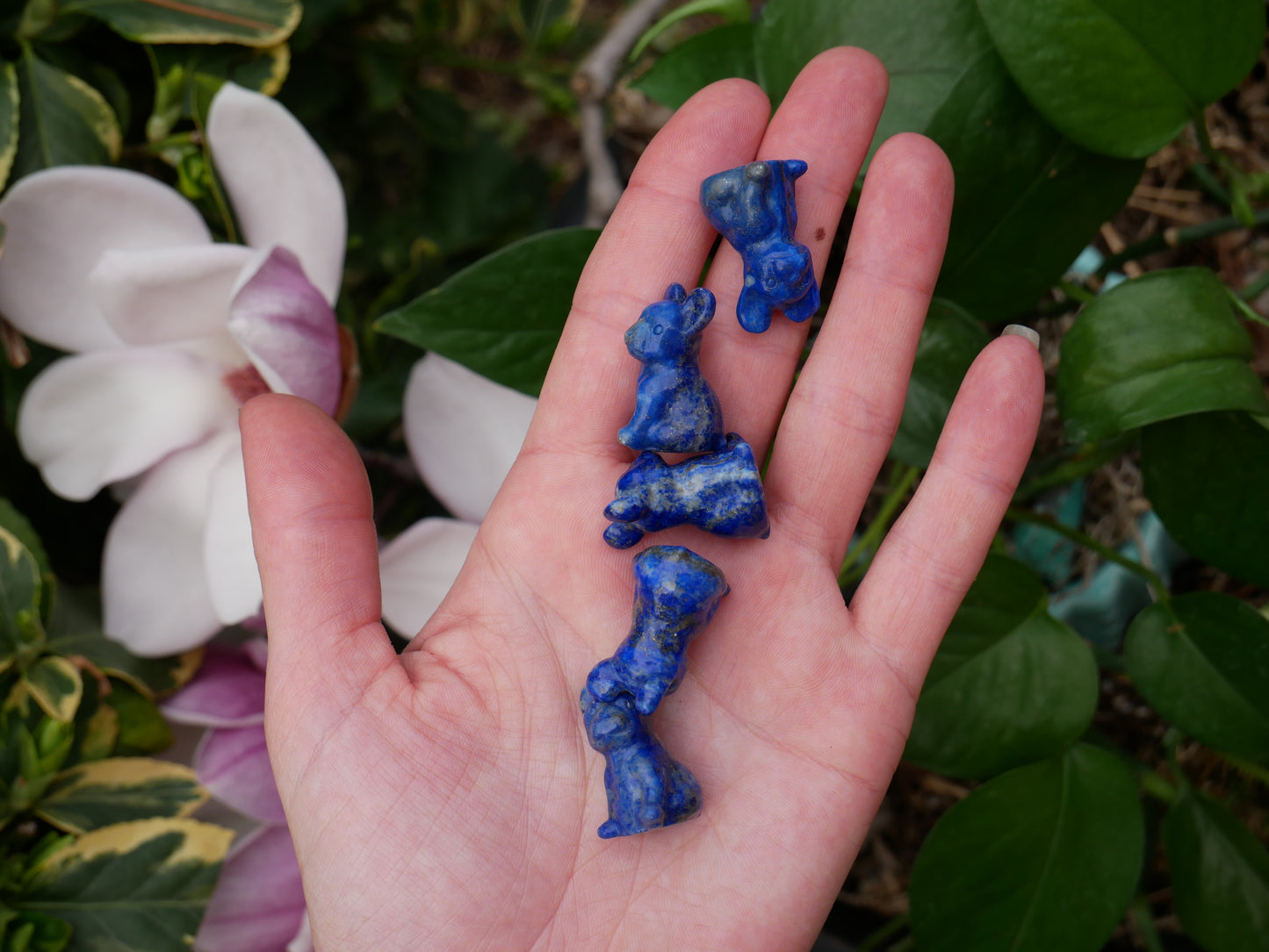 Lapis Lazuli Bulldog - Spirit Animals