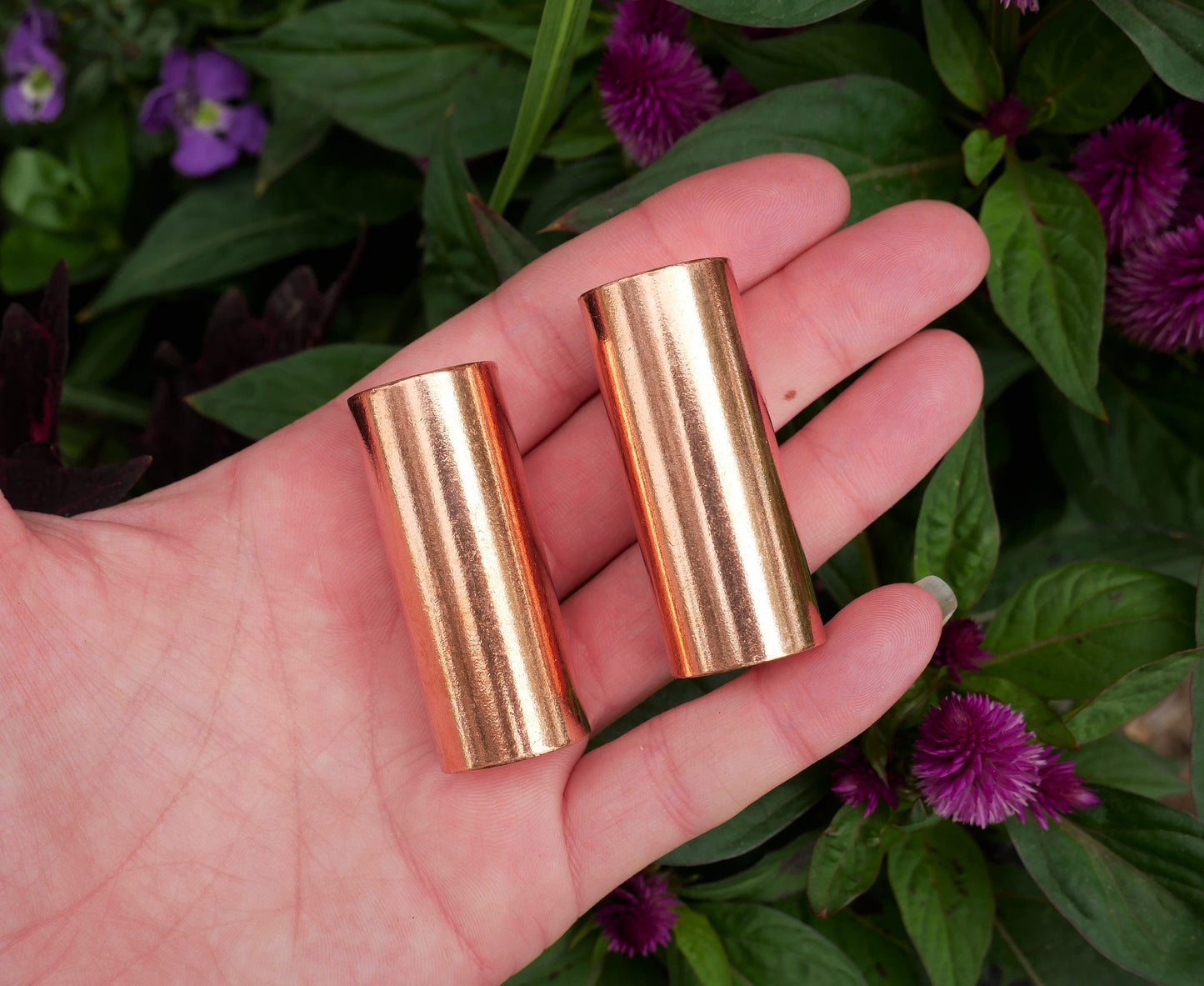 Copper Cylinders - The Healing Sanctuary