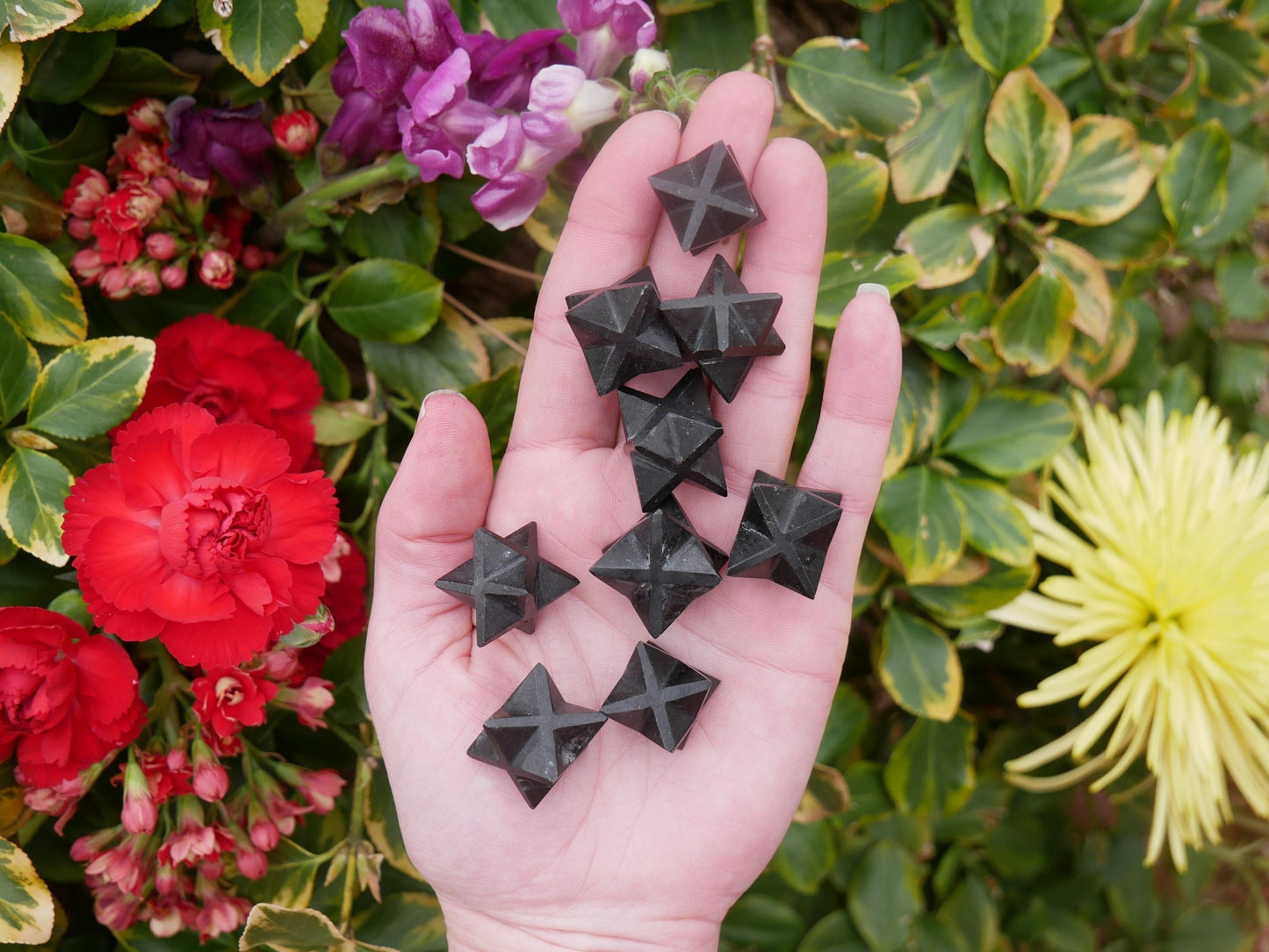 Black Tourmaline Merkaba Stars - The Healing Sanctuary