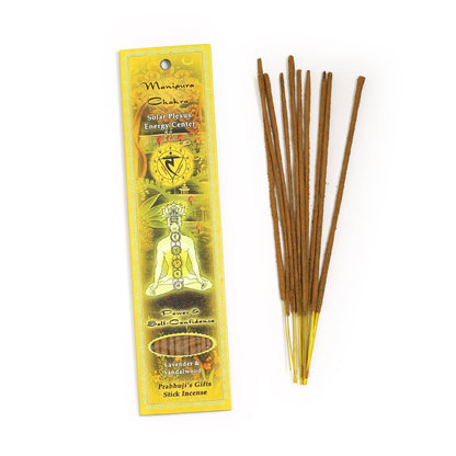 Incense Sticks Solar Plexus Chakra Manipura - Power and Self-confidence