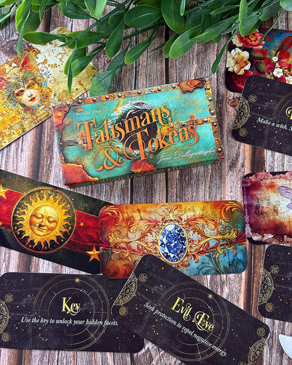 Talismans & Tokens by Jena Dellagrottaglia: Flashcards; 40 pages / English