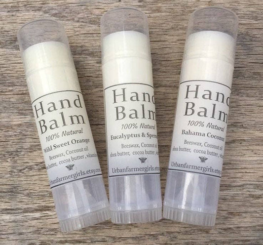 Natural Hand Balm/Wild Sweet Orange/Bahama Coconut/Eucalyptu: Sweet Wild Orange