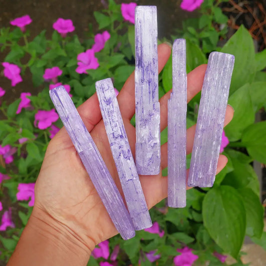 Selenite Purple Sticks