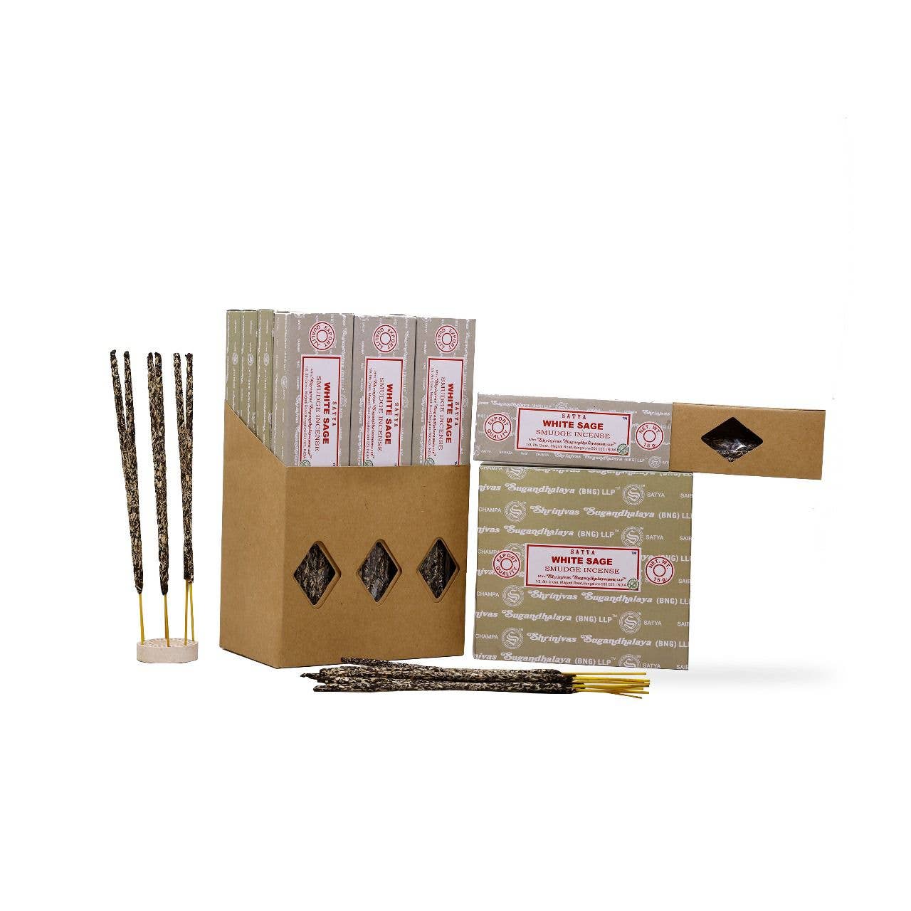 Satya White Sage Smudge Incense