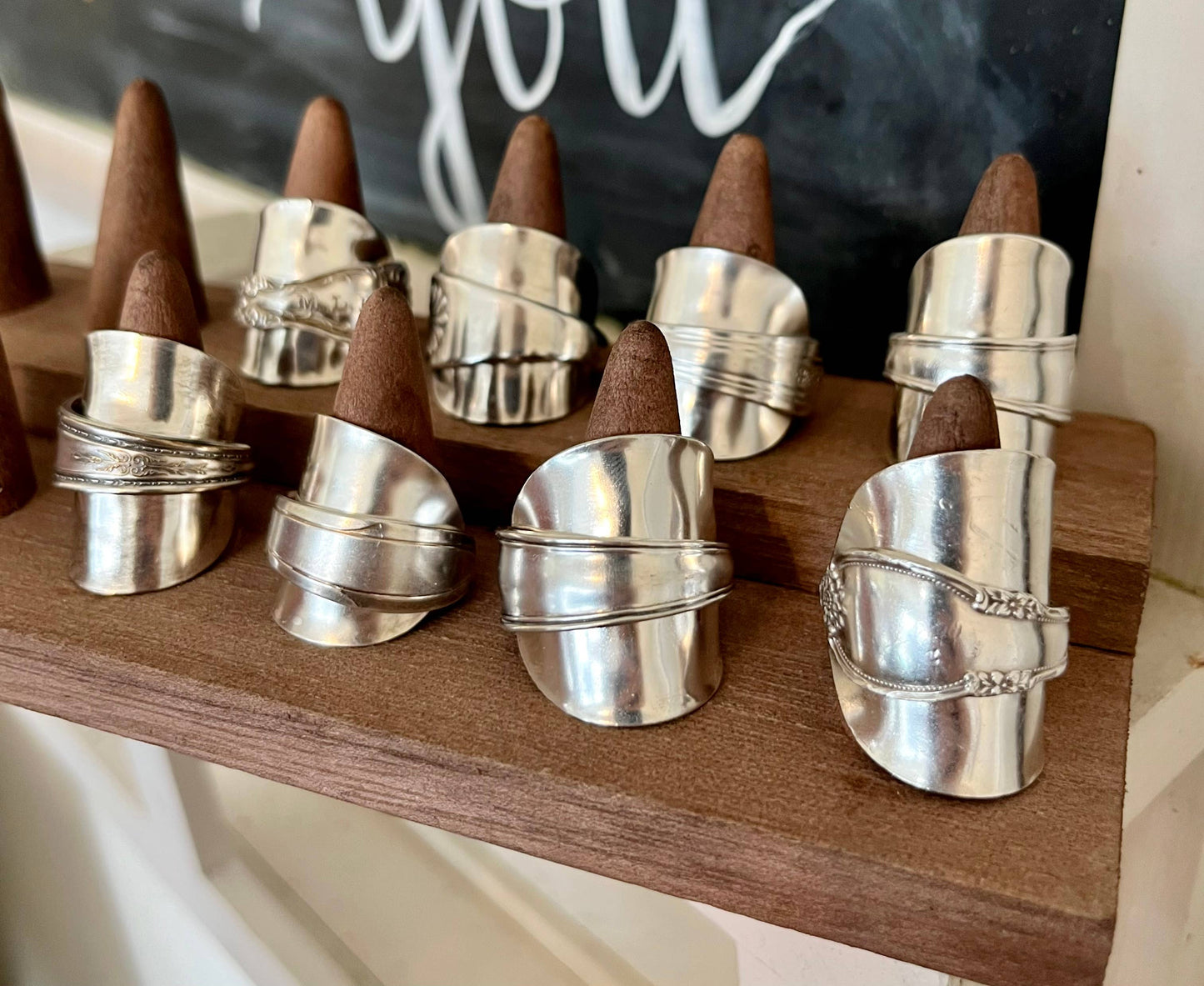 Saddle Whole Spoon Rings