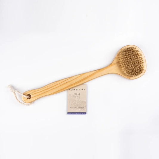 Cedar 13" Long-Handle Bath Brush