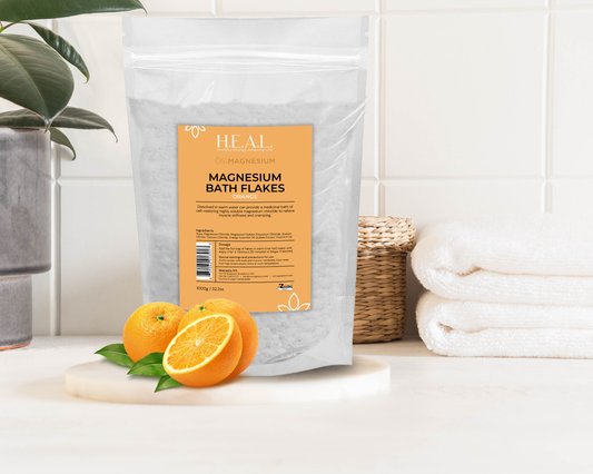 ŐSIMAGNESIUM Bath Flakes with Orange Essential Oil