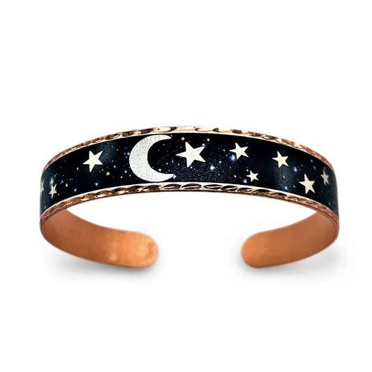BNS MS Moon and Star Narrow Bracelet