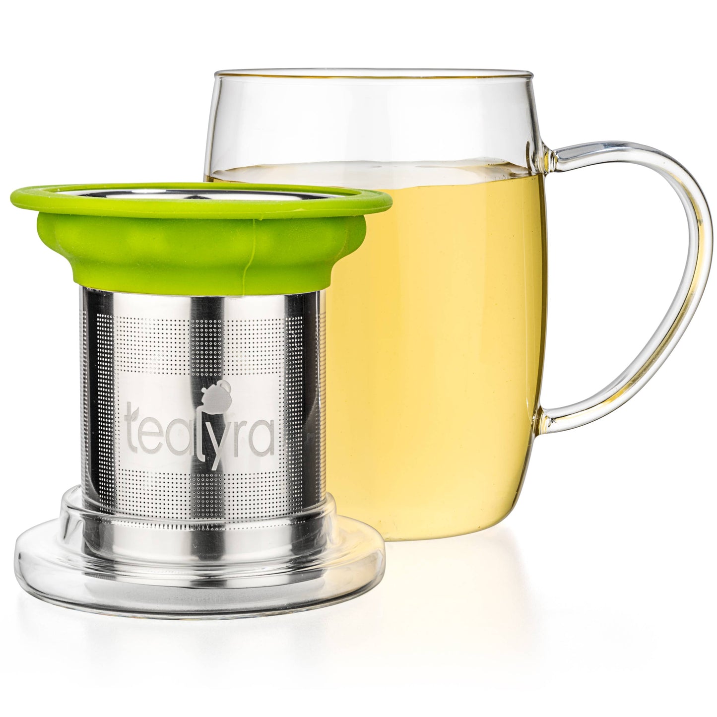 PerfecTEA Glass Cup Infuser - Perfect Tea Mug