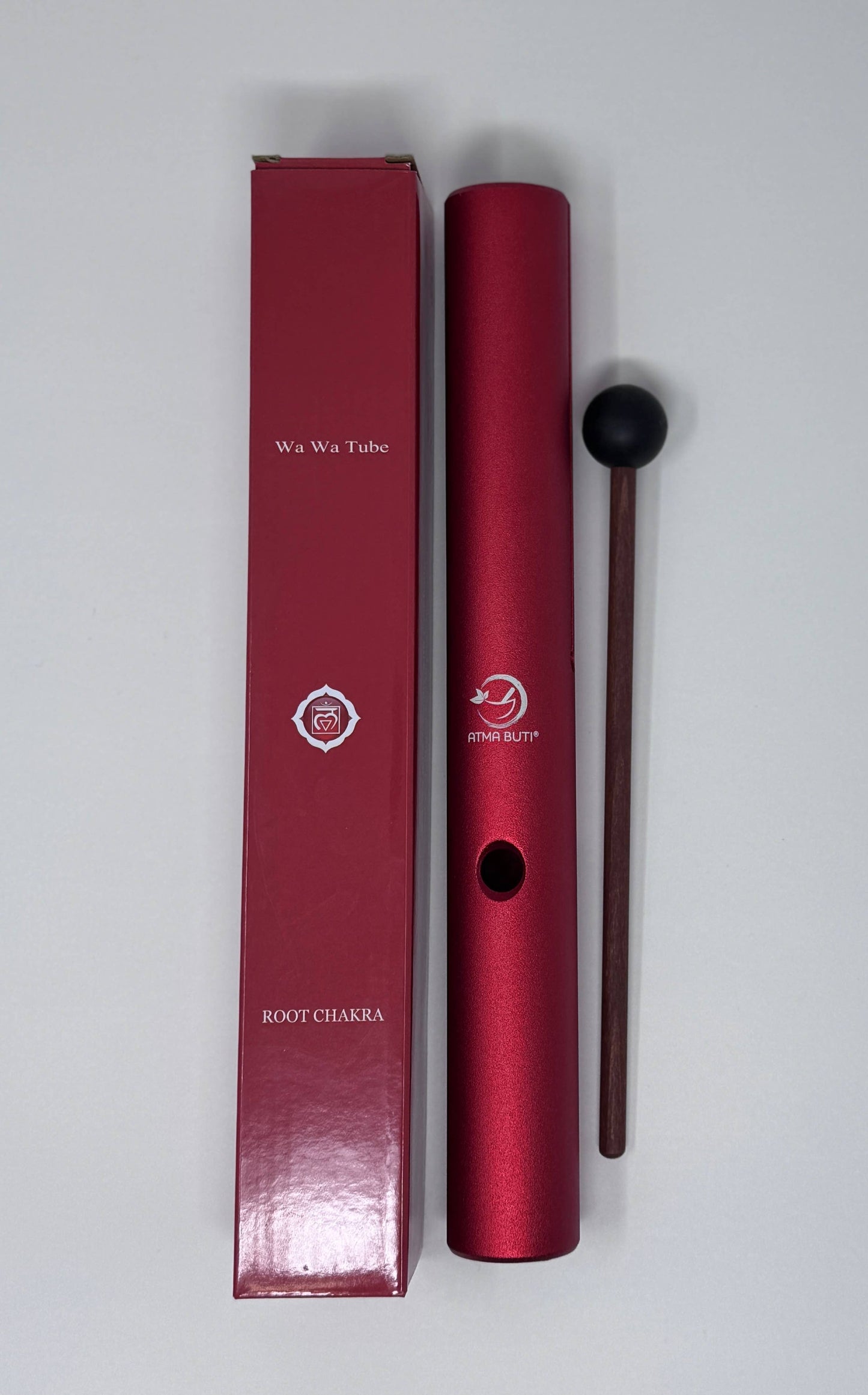 Tuning Forks Tube (Wawa) – Red Color, Root Chakra