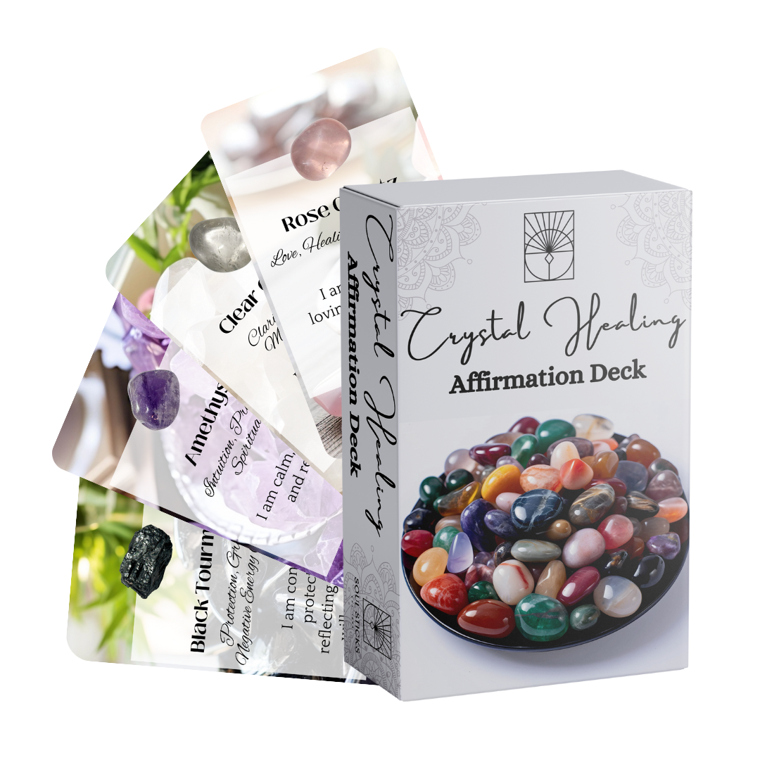 Crystal Healing Affirmations Card Deck