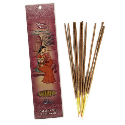 Incense Sticks Ragini Gaudi - Sweetgrass - Pure love