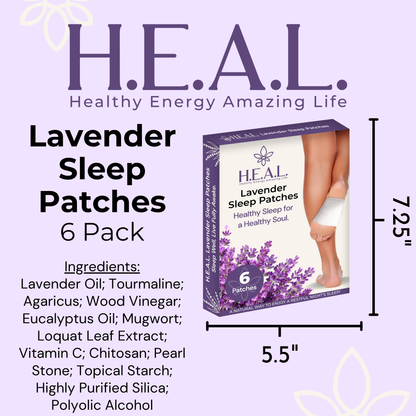 Bodytox Lavender Sleep Patches: 2-Pack