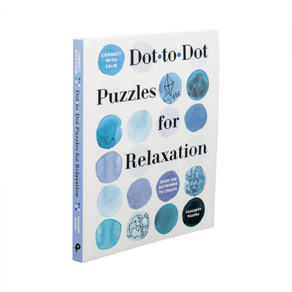 Connect with Calm: Dot-to-Dot Puzzles for Relaxation: Spiral Bound