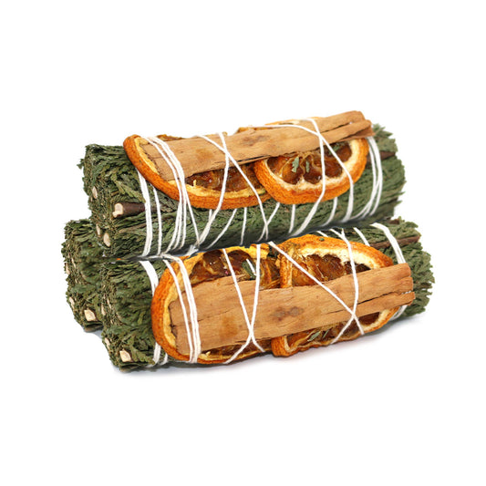 Cedar, Orange & Cinnamon Smudge