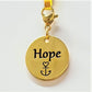 Hope Charm Pendant Gold