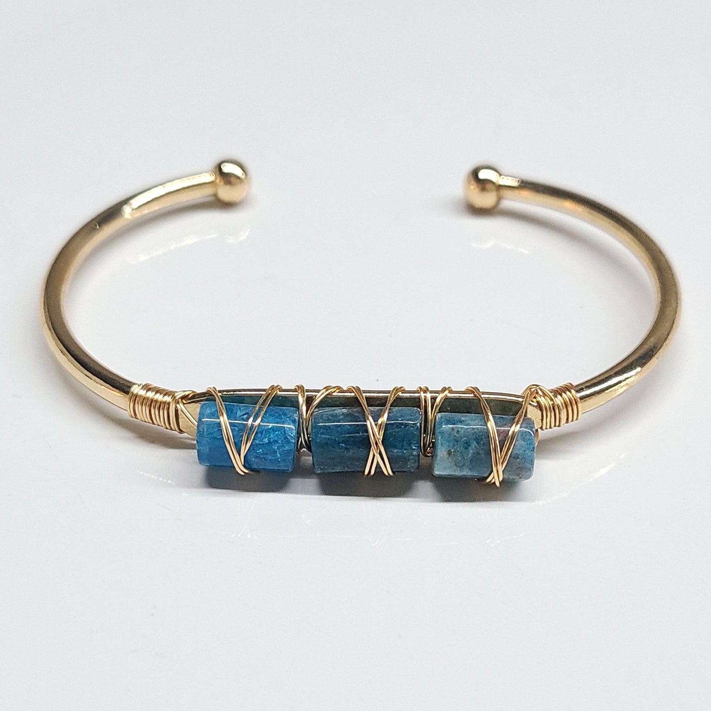 Apatite Cuff Bangel Bracelets