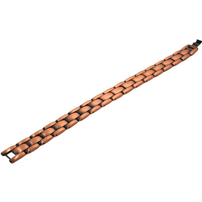 Link Copper Adjustable Magnetic men style Bracelet