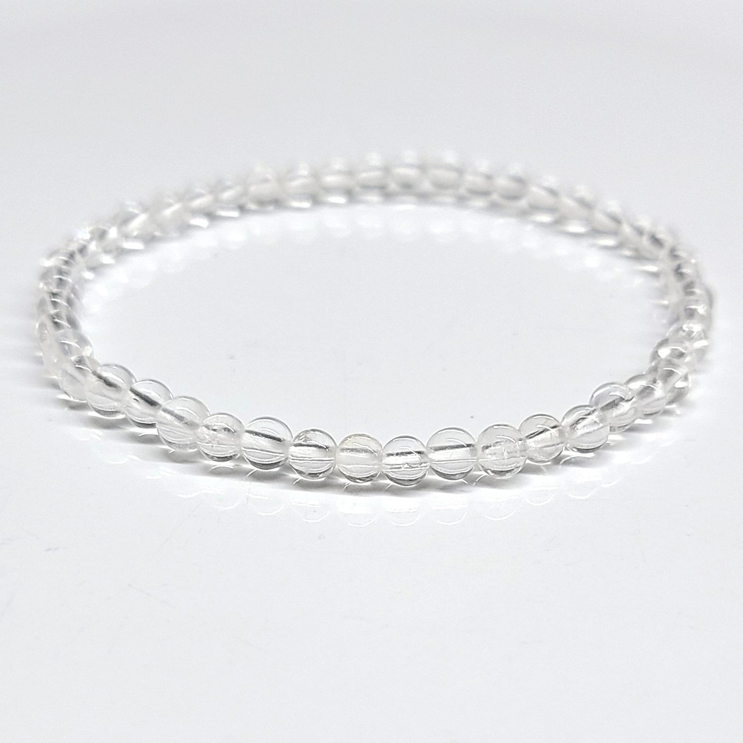 Quartz Beaded Bracelets 4mm