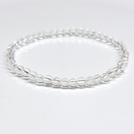 Quartz Beaded Bracelets 4mm