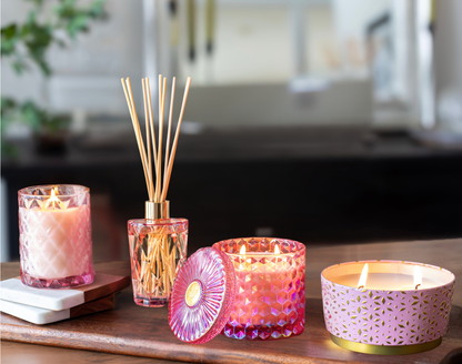 Pink Bellini 8oz Petite Shimmer Candle
