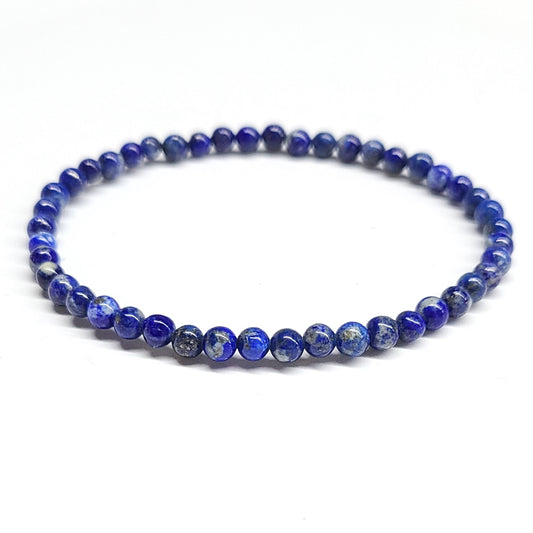 Lapis Beaded Bracelets 4mm