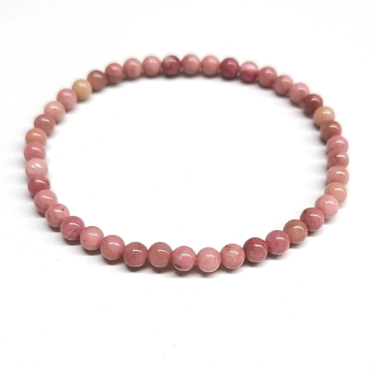 Rhodonite Beaded Bracelets 4mm