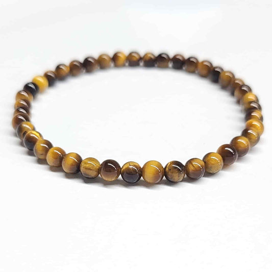 Tiger Eye Beaded Bracelets 4mm