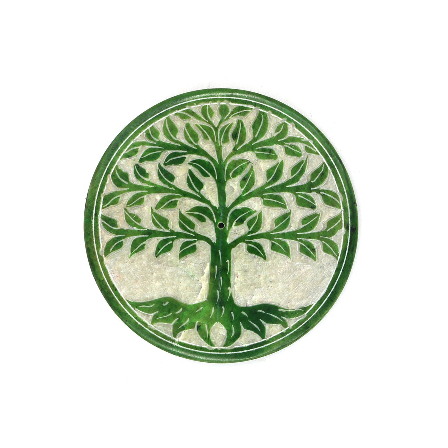 Soapstone Incense Burner - Tree of Life