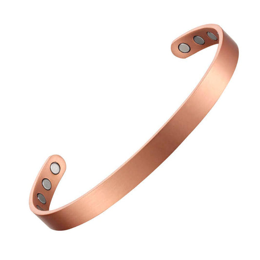 Copper flexible Bracelet with magnets