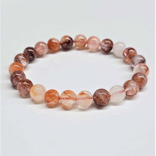 Fire Quartz Beaded Bracelets 8mm