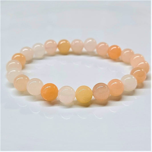Pink Aventurine Beaded Bracelets 8mm