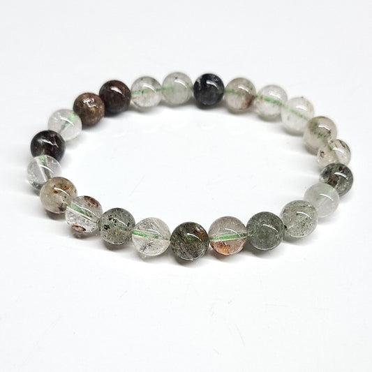 Green Phantom Beaded Bracelet 8mm