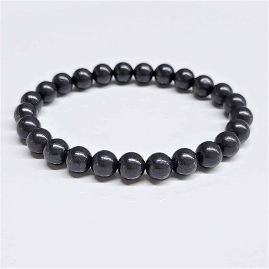 Shungite Beaded Bracelet 8mm