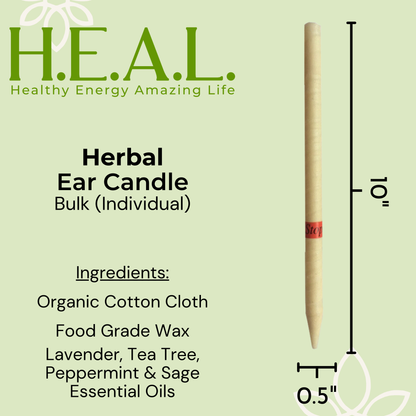 Herbal Ear Candles by Doc Harmony: 2-Pack