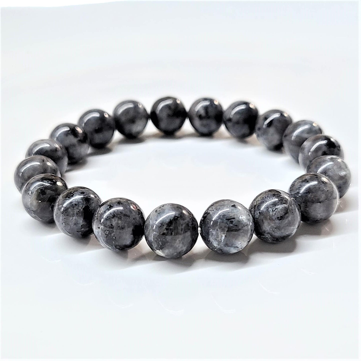Larvikite Beaded Bracelets 10mm
