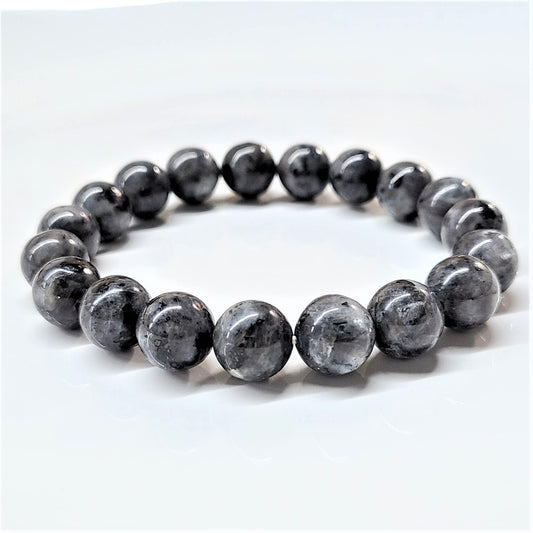 Larvikite Beaded Bracelets 10mm