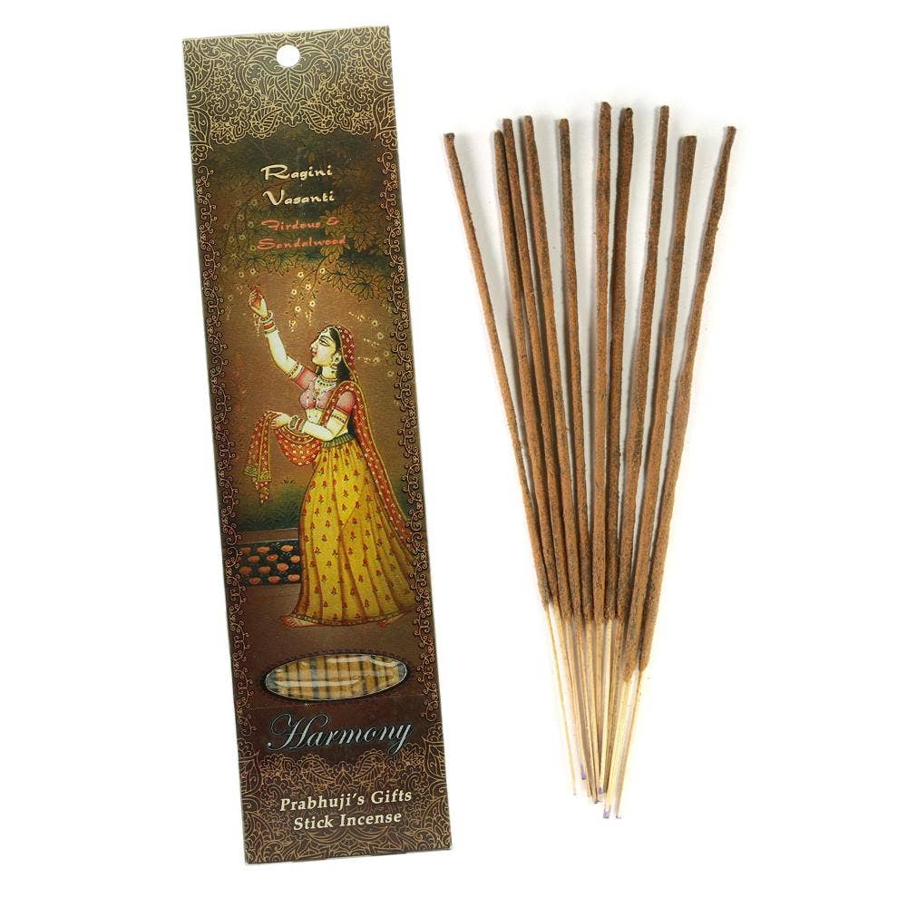 Incense Sticks Ragini Vasanti - Firdous, Sandalwood - Harmony