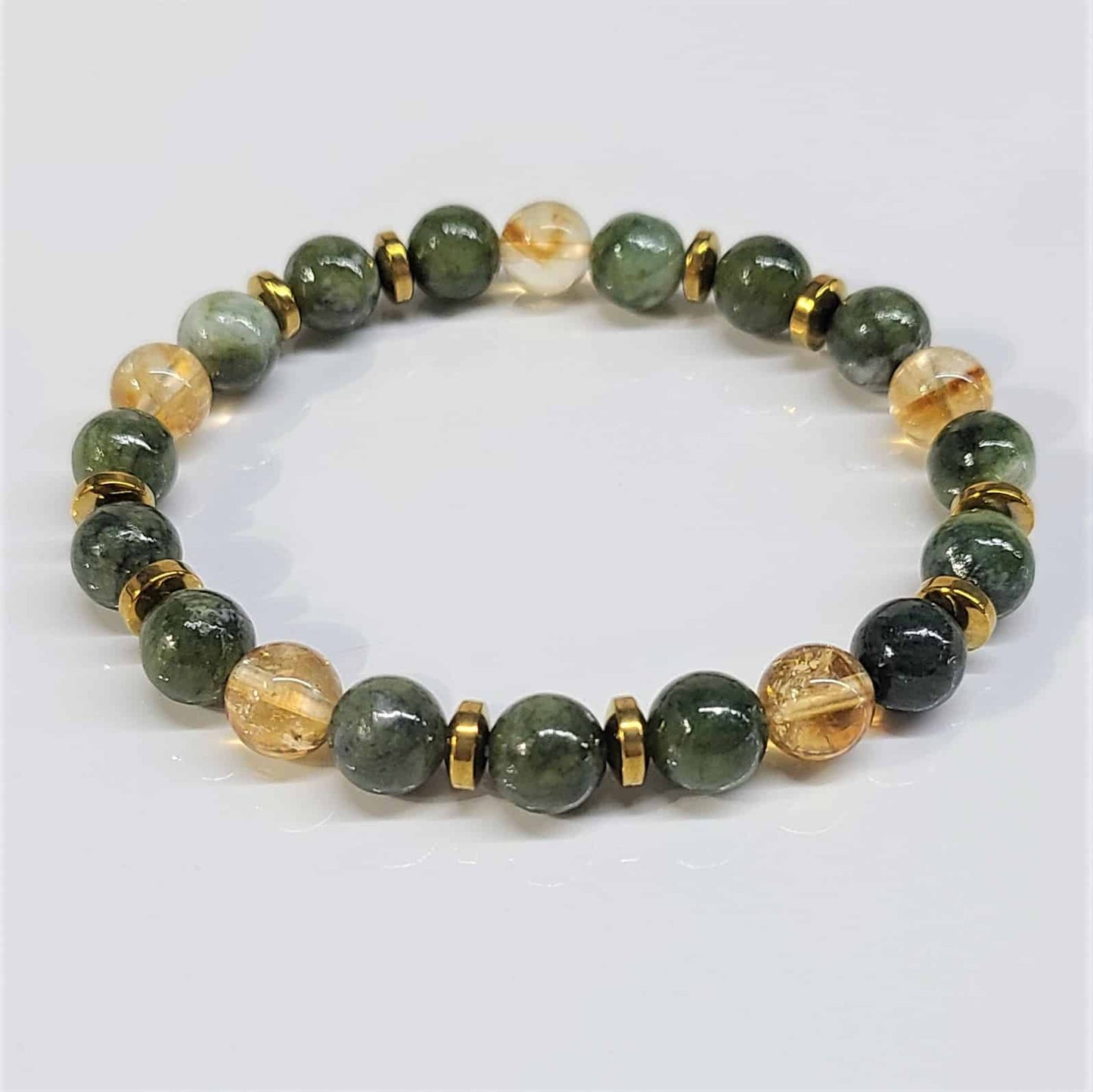 Jade Citrine 8mm