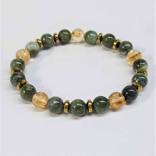 Jade Citrine 8mm