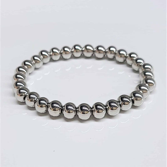 Stainless Steel Beaded Bracelets 8mm