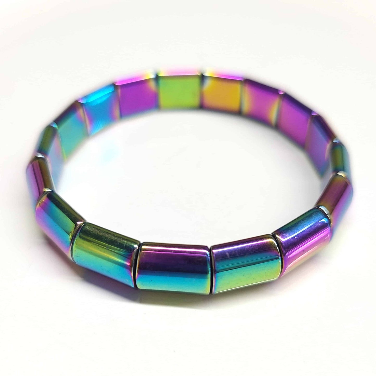 Titanium Hematite Bangle