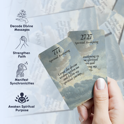 Angel Numbers Affirmations Card Deck