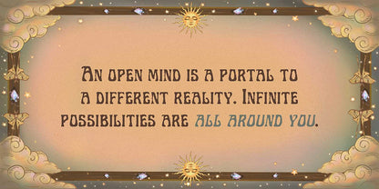 Magical Messages from the Universe by Alexis Rakun: Flashcards; 40 pages / English